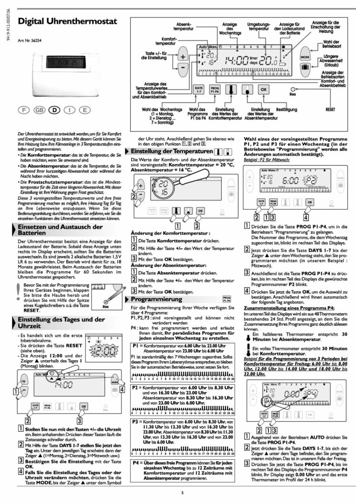 thumbnail of Raumthermostat Distat E 2.0